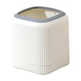 thumbnail image 1 of Jubipavy Trash Can Open Desktop Trash Can Small Plastic Trash Can Bathroom Trash Can Mini Trash Can For Owner Or Guest Bathroom Bedroom Garage Laundry Room, 1 of 6