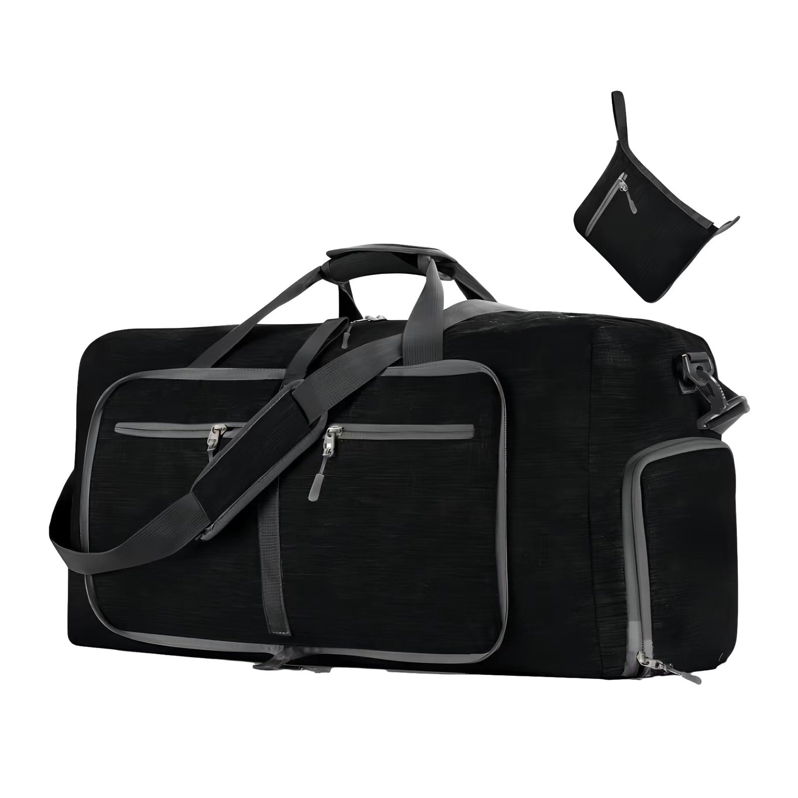 Jubipavy Travel Luggage Bag For Men and Women Foldable Travel Luggage Bag With Shoe Compartment Lightweight Travel Bag