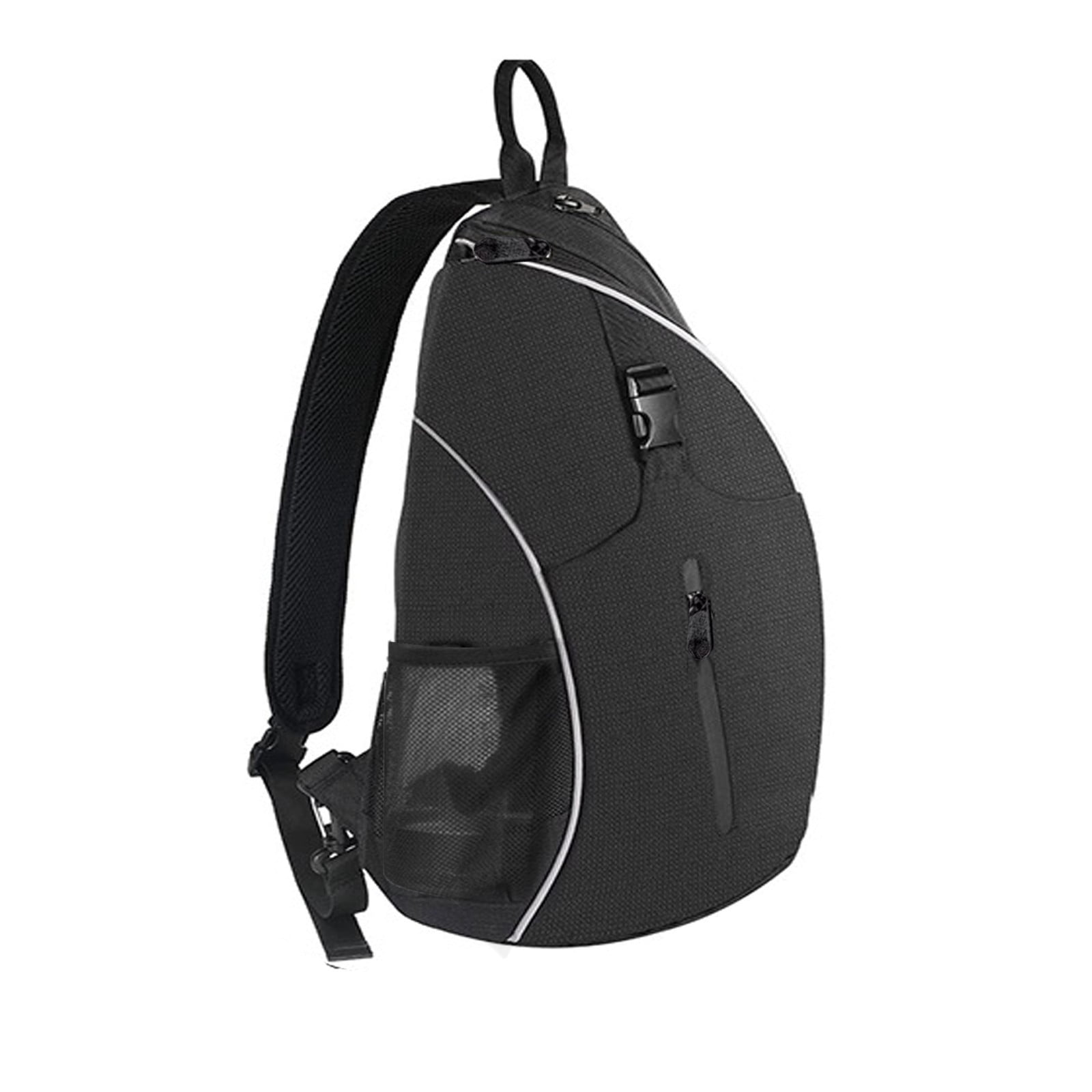 Jubipavy Travel Sling Bag Compact Crossbody Bag Badminton Racket Bag For Outdoor Sports Training Singles Shoulder Tennis Bag Backpack Crossbody Bag