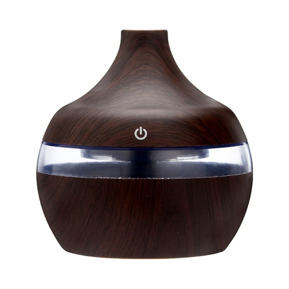 Jubipavy Vase Shape Aroma Essential Oil Diffuser LED Aroma Aromatherapy Humidifier for Home Office