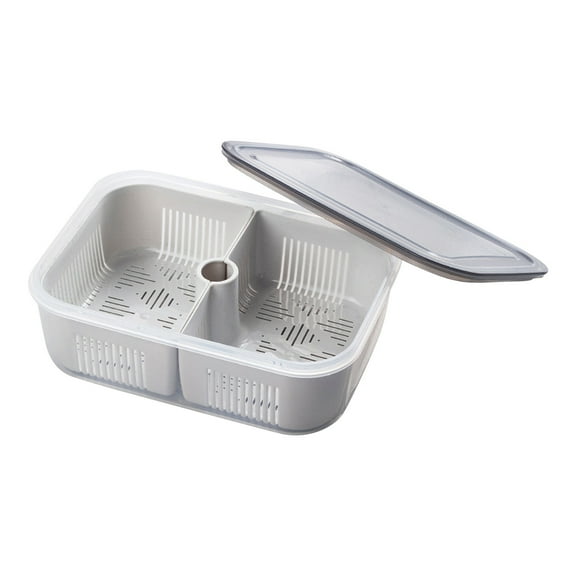 Jubipavy Vegetable Meat Sorting Equipment Vegetable Box Food Grade Preservation Box Home Saving