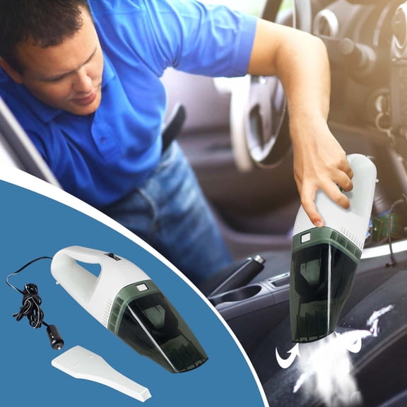 Jubipavy Vehicle Mounted Vacuum Cleaner Vehicle Household-use High-power Powerful Hand-held Large Suction Portable
