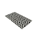 thumbnail image 1 of Jubipavy Washable Non-shedding European Retro Lattice Printed Floor Mat Entrance Door Mat Suit for Dining Room Bedroom Living Room, 1 of 7