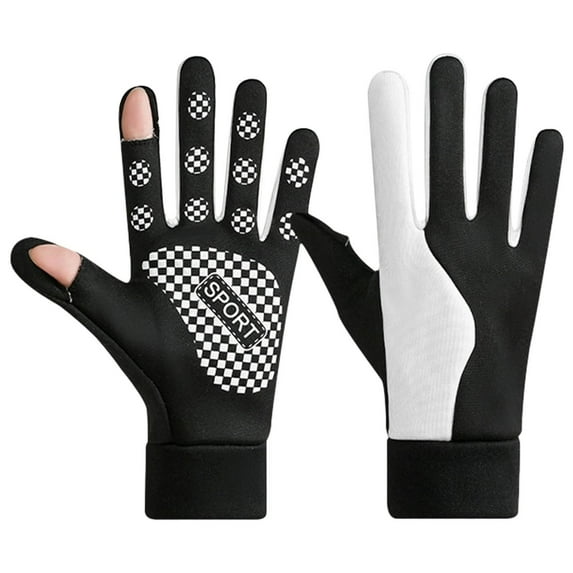 Jubipavy Winter Gloves Gloves Warm Gloves Cold Weather Gloves Running Gloves Thermal Gloves Winter Touchscreen Windproof Gloves