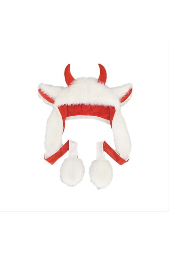 Winter Hat Warm Hat Winter Accessories Fuzzy Hat Snow Hat Anime Peripheral Ear Hat Yak Cute Hat Outdoor Ear Protection Hat Ins Trendy Hat