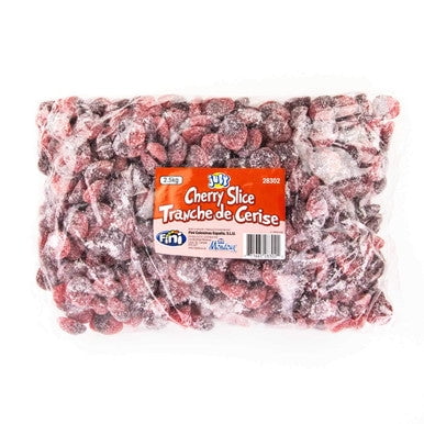 Juby Cherry Slices Gummies Candy, 2.5 kg/5.5 lb