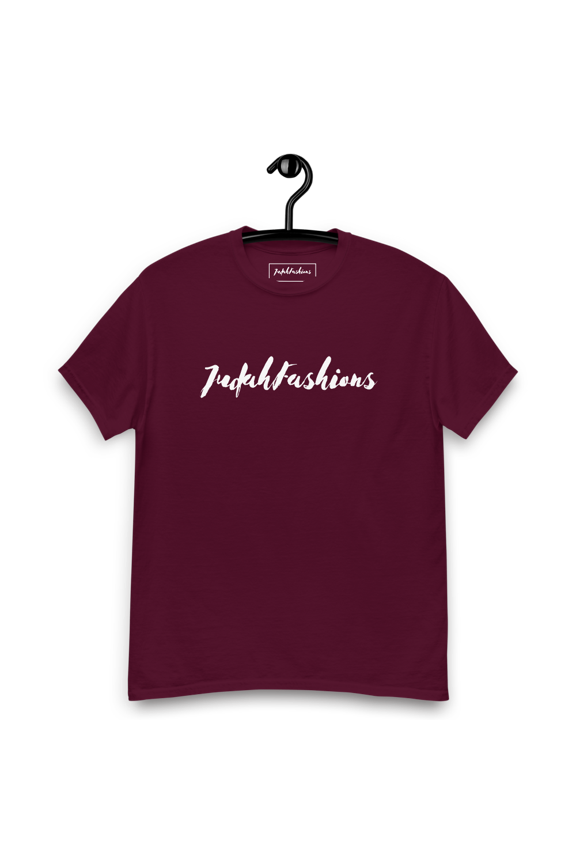 Judah Fashions Signature Classic Tee (Maroon, S)