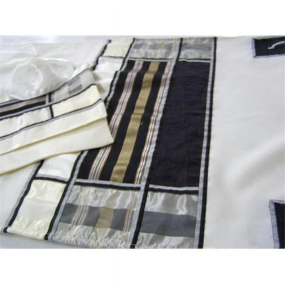 Judaica Kingdom GS-MT-T514-2 Modern Tallits for Men - Temple Tallit Synthetic Printed