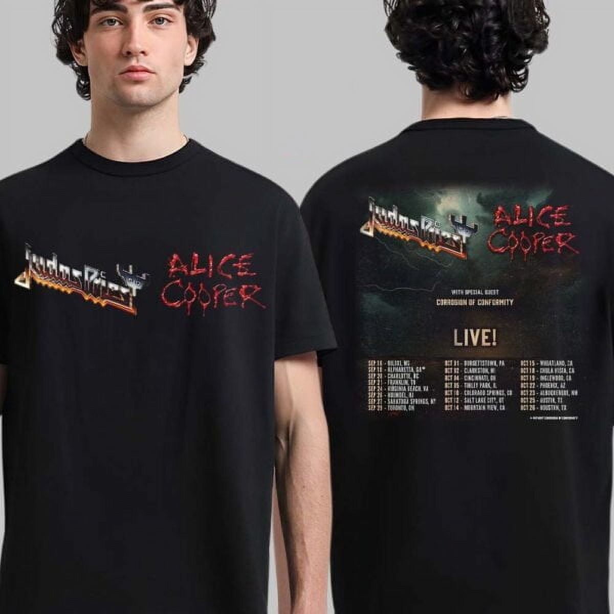 Judas Priest And Alice Cooper North American Tour 2025 Fall