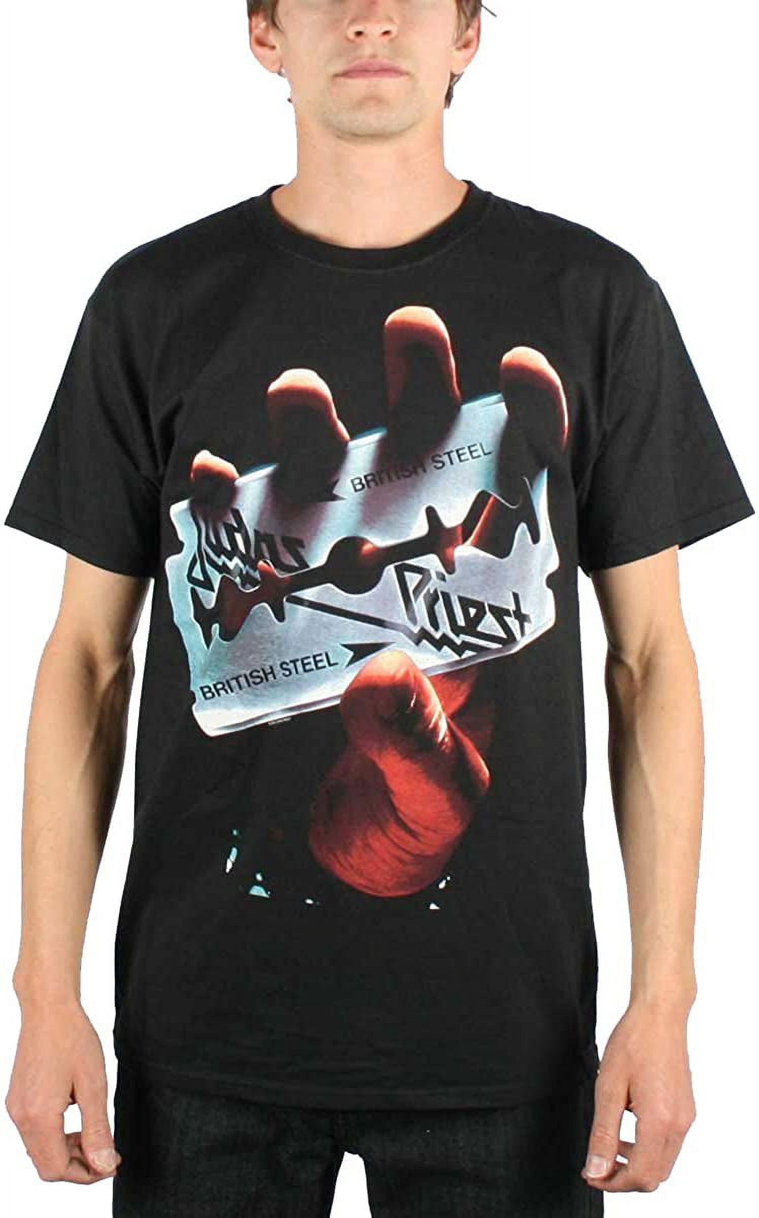 Judas Priest - British Steel Mens T Shirt - image 1 of 2