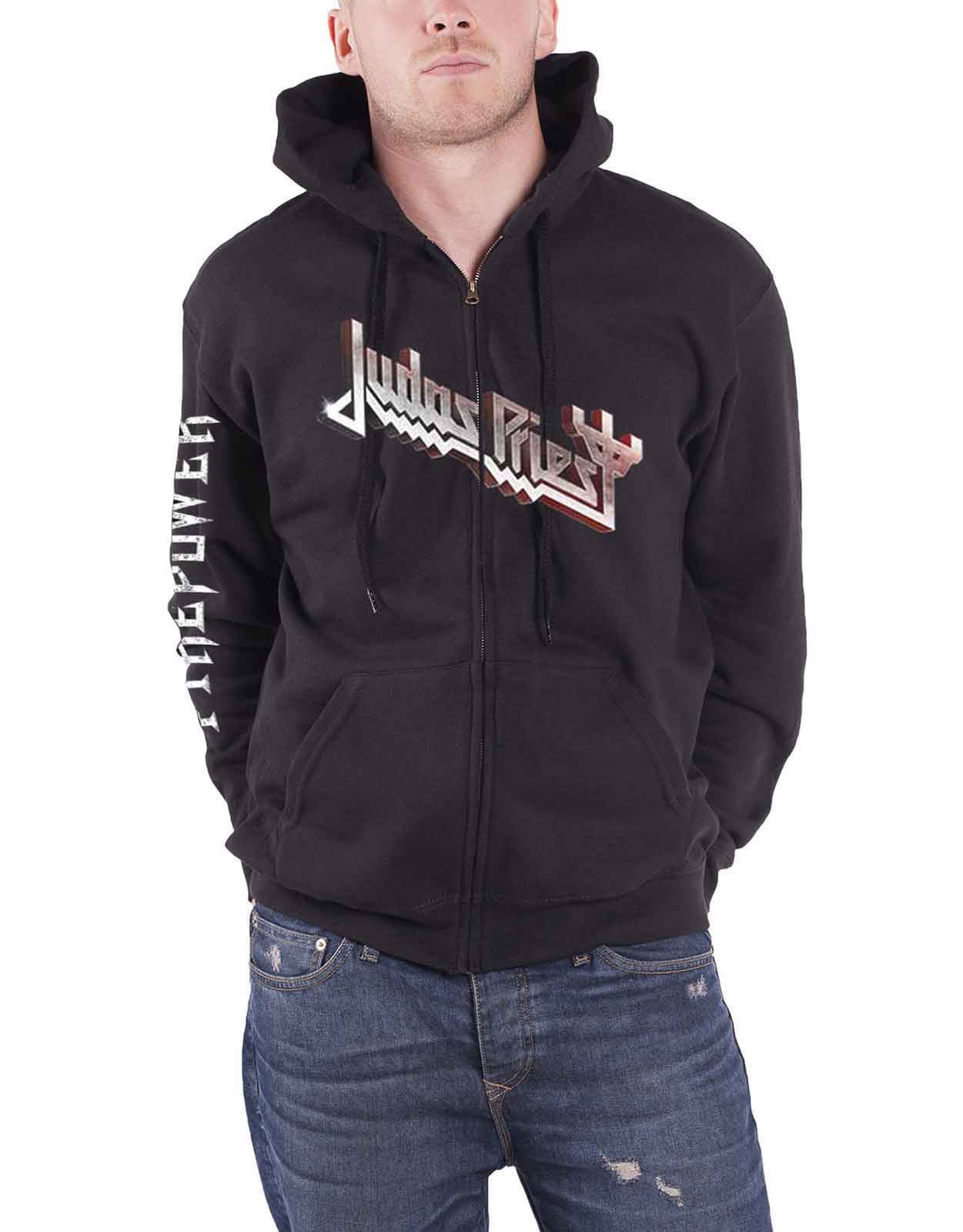 Sweat à Capuche Judas Priest Tour 2025 - édition 3D, Toutes Tailles, Fait Par Des Fans