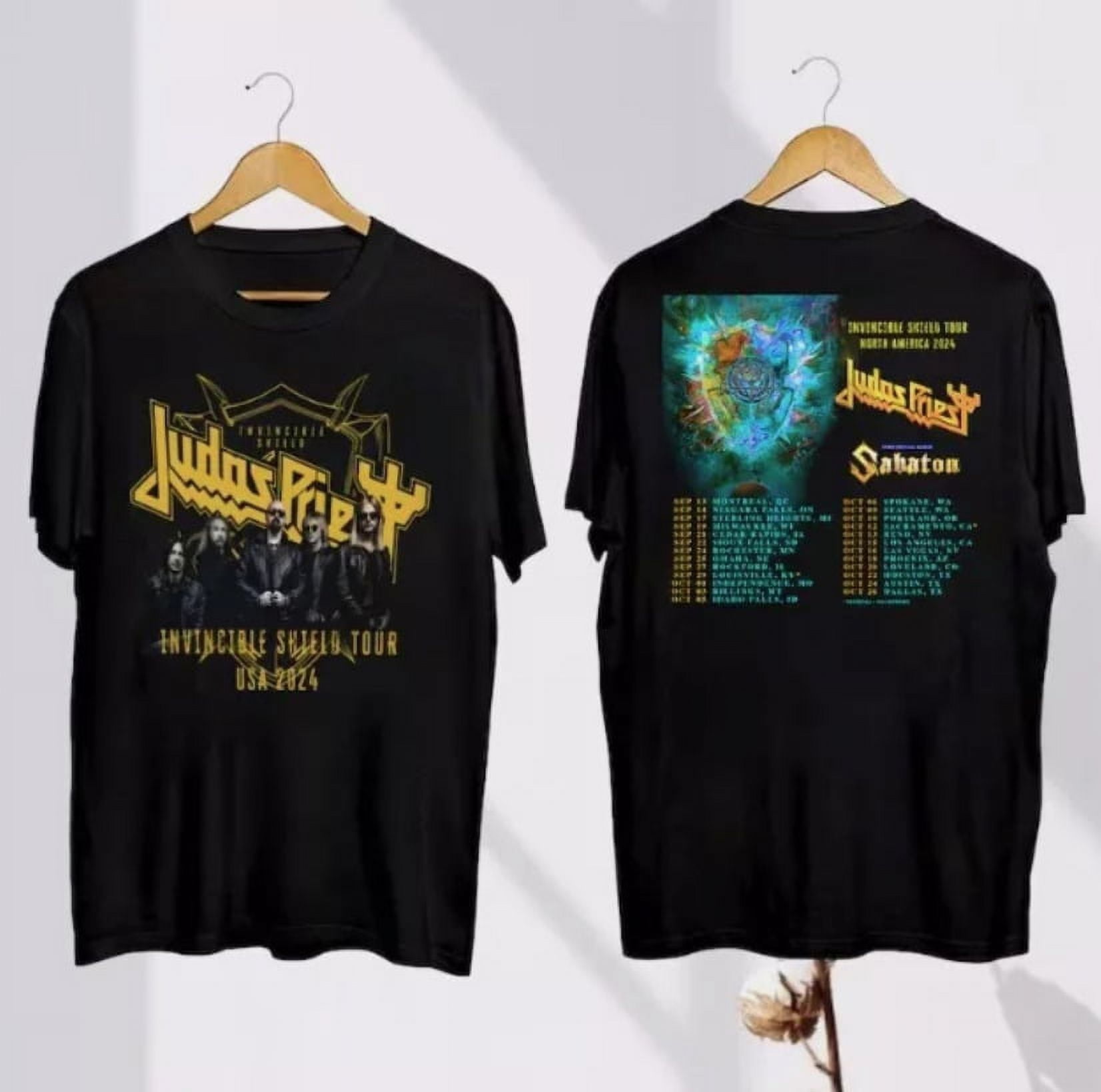Judas Priest Invincible Shield 2024 Tour T-Shirt - Walmart.com