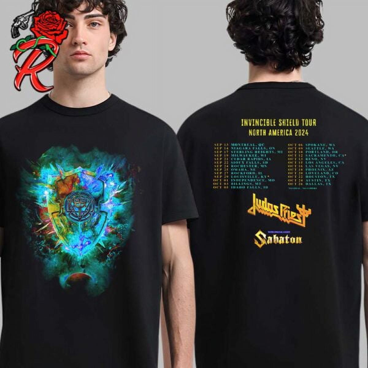 Judas Priest Invincible Shield Tour North America 2024 Tour Dates List