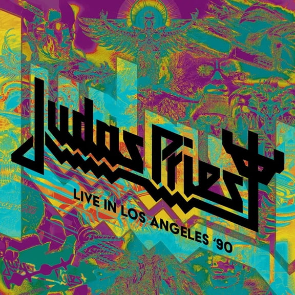 Judas Priest Live in Los Angeles '90 LP purple
