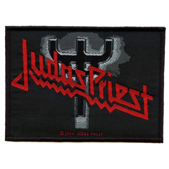 Judas Priest Men's Woven Patch Black
