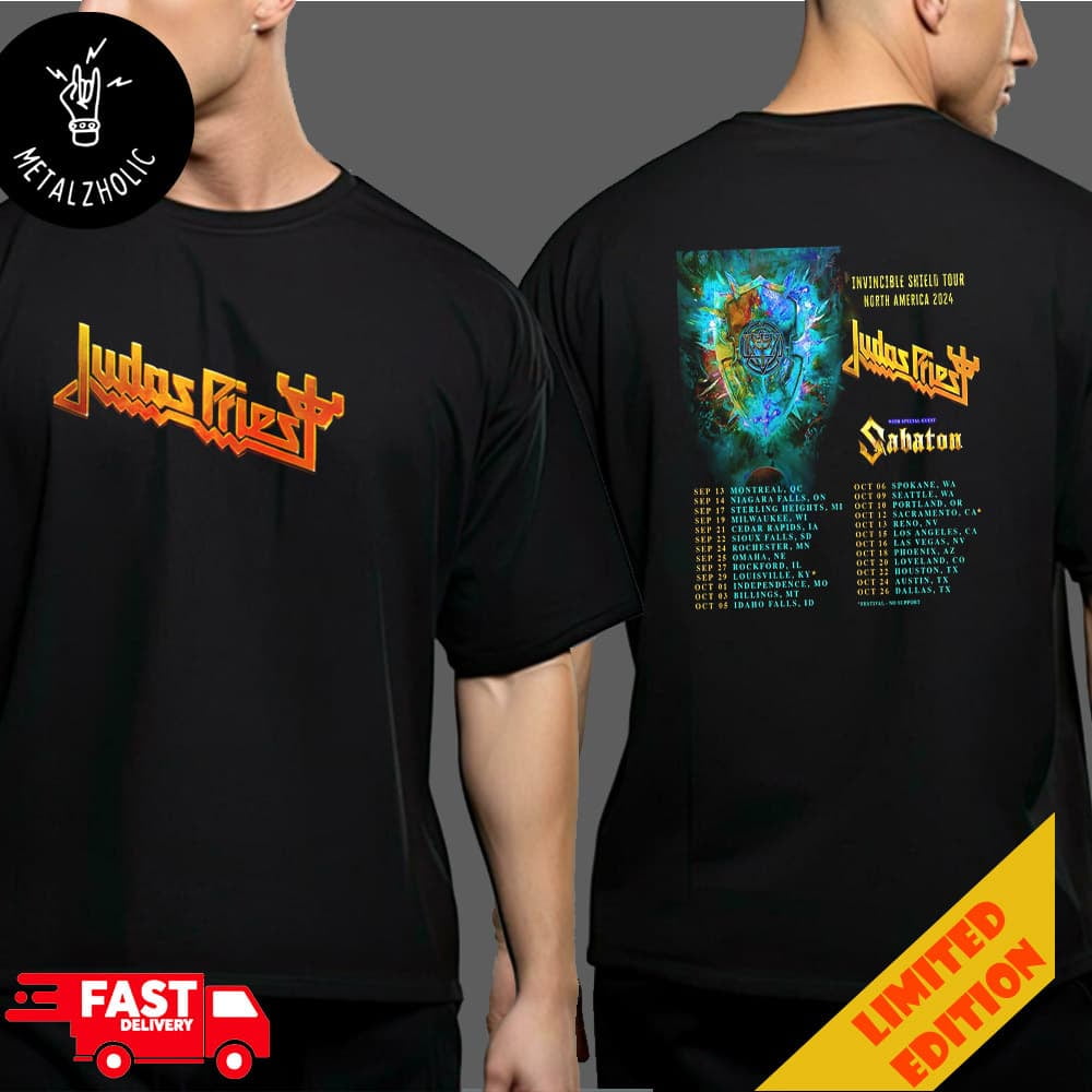 Judas Priest October 2024 Invincible Shield Tour North America 2024