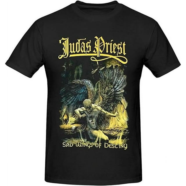 Judas Priest Official Mens Shirt Short Sleeve Crew Neck Shirts Men's ...