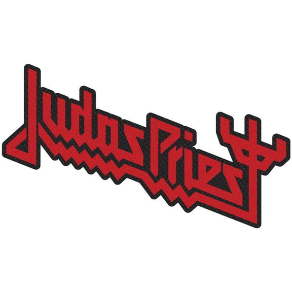 Men's Judas Priest Logo Cut Out Woven Patch