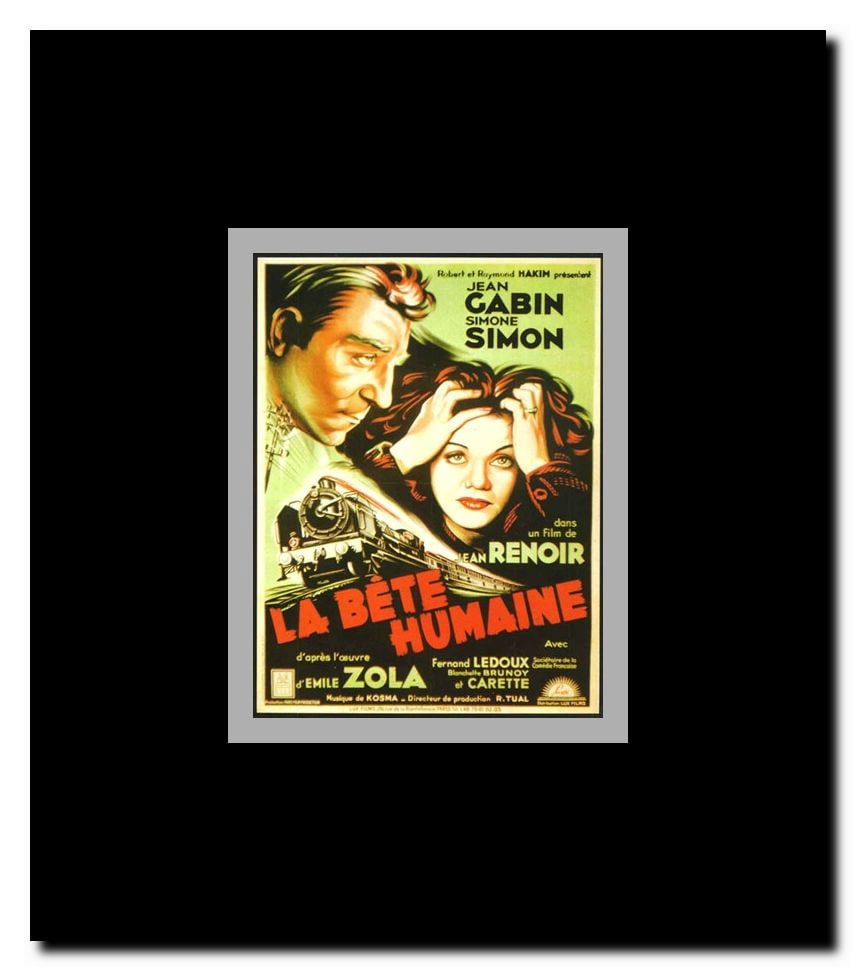 Judas Was a Woman Framed Movie Poster