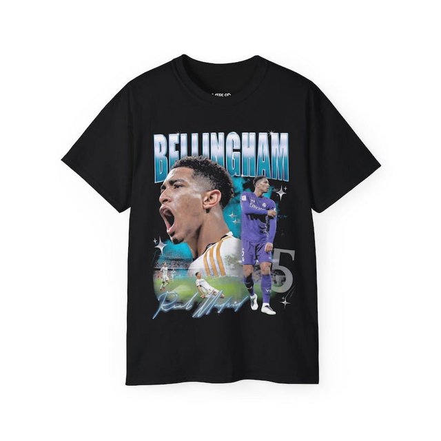 Jude Bellingham / Real Madrid Soccer Tee - Walmart.com