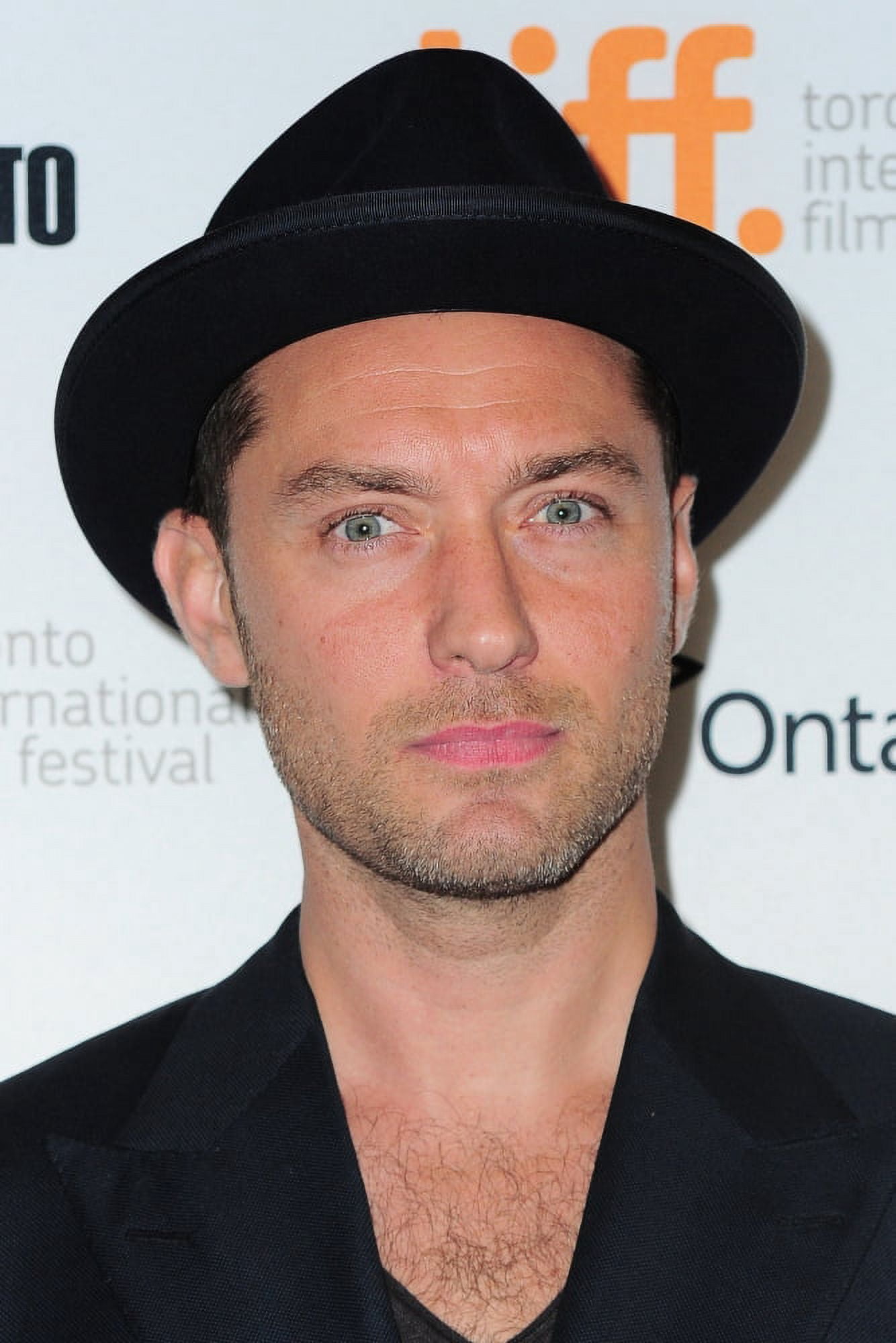 Jude Law At Arrivals For Dom Hemingway Premiere At The Toronto International Film Festival Canvas Art - (16 x 20)
