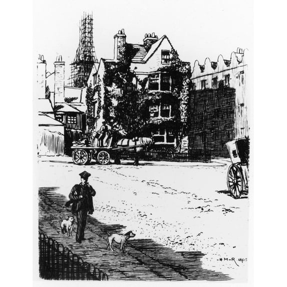 Jude The Obscure, 1896. /Nfrontispiece For Thomas Hardy'S 'Jude The Obscure,' Printed In London, 1896. Poster Print by (24 x 36)