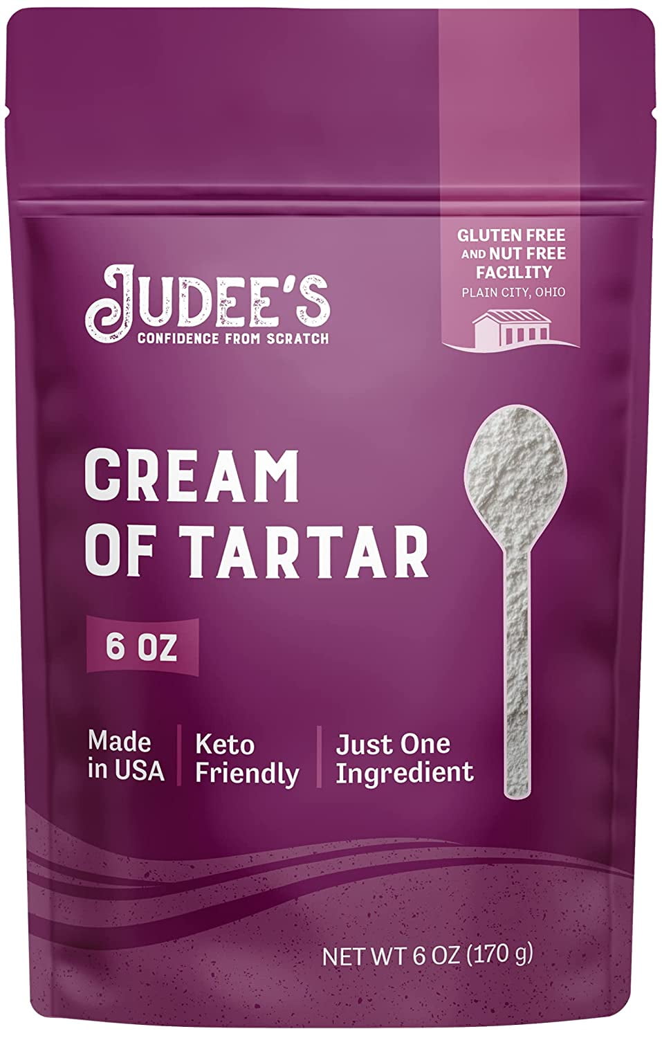 Judee’s Cream of Tartar All Natural, KetoFriendly, GlutenFree