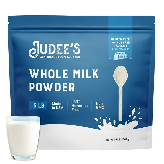 Judee's Whole Milk Powder 5 lb 100 NonGMO, rBST HormoneFree