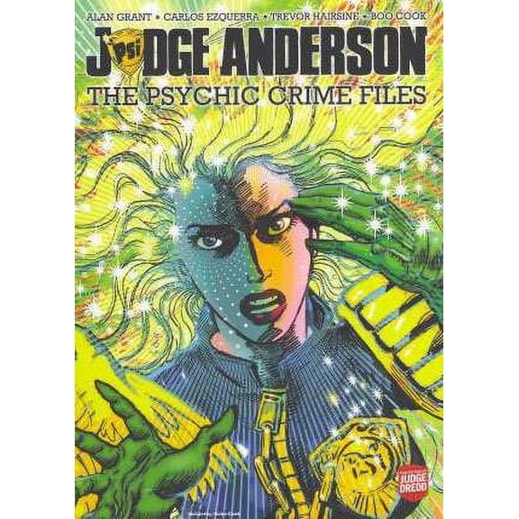 Judge Anderson: The Psychic Crime Files TPB #1 VF ; Rebellion Comic Book