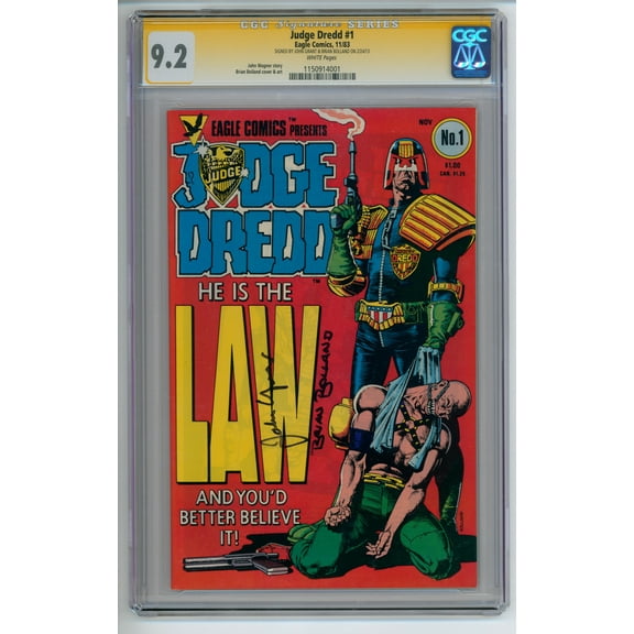 Judge Dredd #1 - CGC 9.2 Comic Book