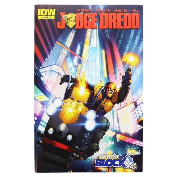 Judge Dredd #1 (Comic Block Exclusive Cover)