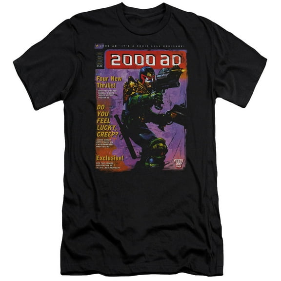 Judge Dredd - 1067 - Slim Fit Short Sleeve Shirt - Large