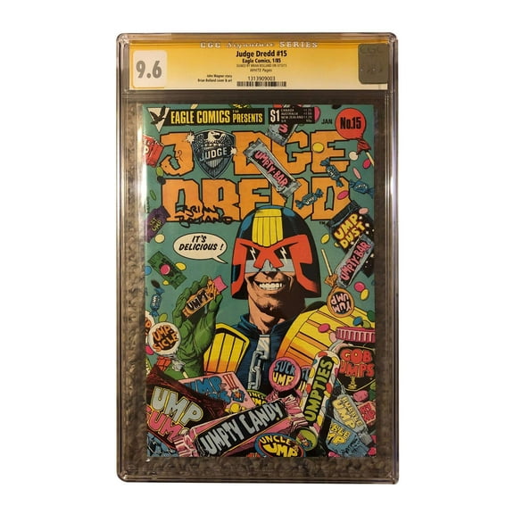 Judge Dredd #15 - CGC 9.6 Comic Book