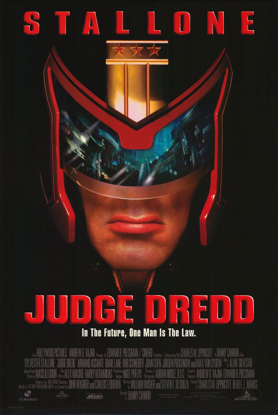 Judge Dredd (1995) 11x17 Movie Poster - Walmart.com