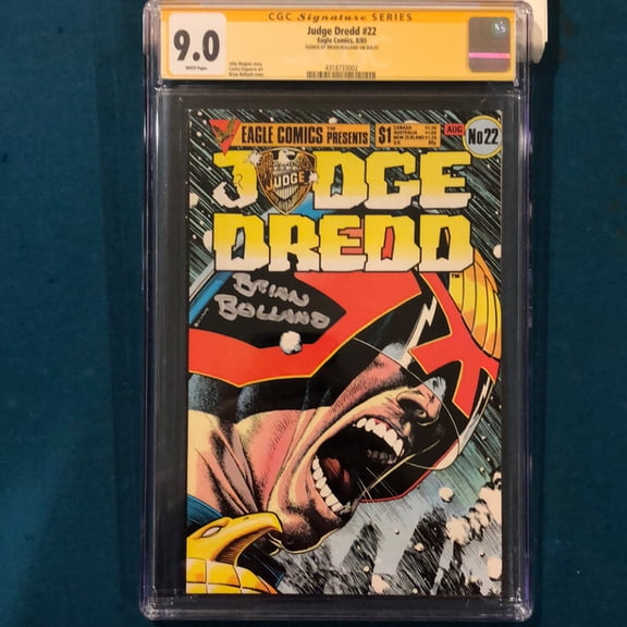 Judge Dredd #22 - CGC 9 Comic Book
