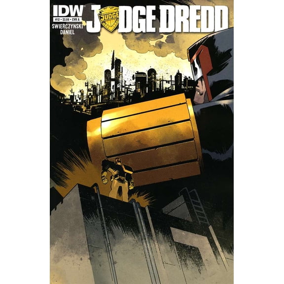 Judge Dredd (4th Series) #12A VF ; IDW Comic Book