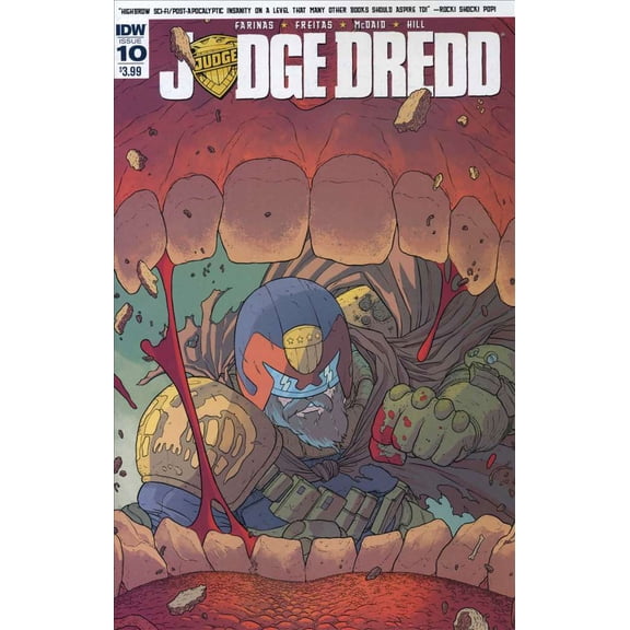 Judge Dredd (5th Series) #10 VF ; IDW Comic Book