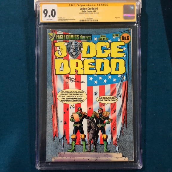 Judge Dredd #6 - CGC 9 Comic Book