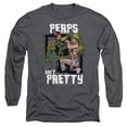 thumbnail image 1 of Judge Dredd Aint Pretty Long Sleeve Adult 18/1 T-Shirt Charcoal, 1 of 1