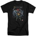 thumbnail image 1 of Judge Dredd Behind You S/S Adult Tall Black, 1 of 1