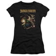 thumbnail image 1 of Judge Dredd Blast Away S/S Junior Women's T-Shirt Sheer Black, 1 of 2