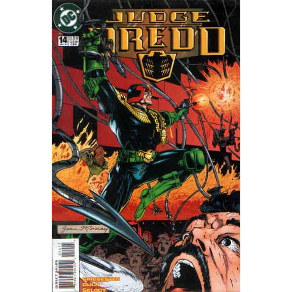Judge Dredd (DC) #14 VF ; DC Comic Book