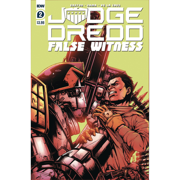 Judge Dredd False Witness #2 (Cvr A Zama) Idw Publishing Comic Book 2020