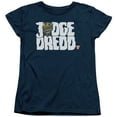 thumbnail image 1 of Judge Dredd Logo S/S Women's T-Shirt Navy, 1 of 2