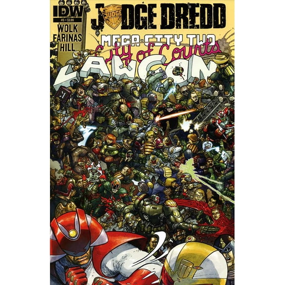 Judge Dredd: Mega-City Two #5 VF ; IDW Comic Book