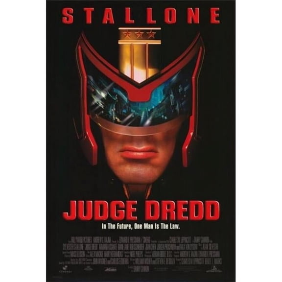 Judge Dredd Movie Poster - 11 x 17 in.