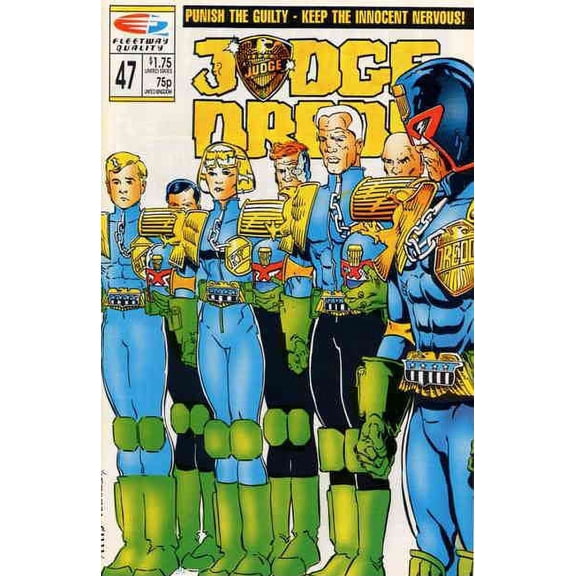 Judge Dredd (Vol. 2) #47 VF ; Fleetway Quality Comic Book