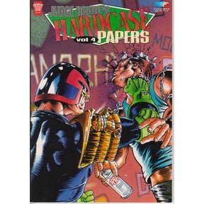 Judge Dredd's Hardcase Papers #4 VF ; Fleetway Quality Comic Book