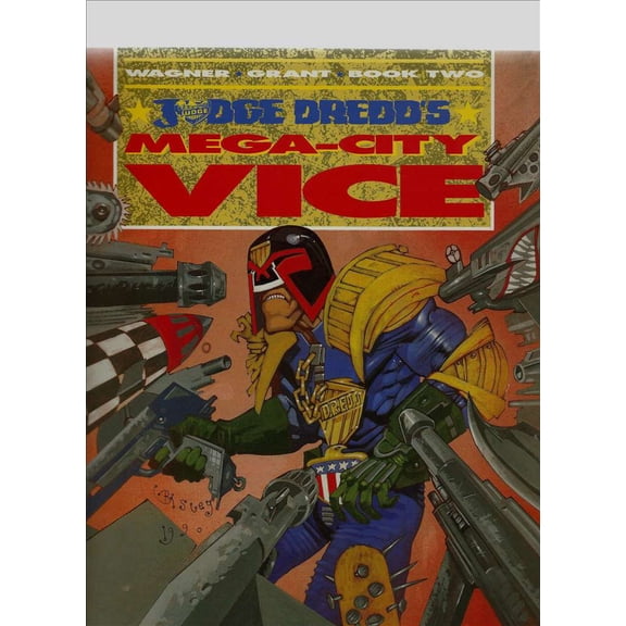 Judge Dredd's Mega-City Vice TPB #2 VF ; Titan Comic Book