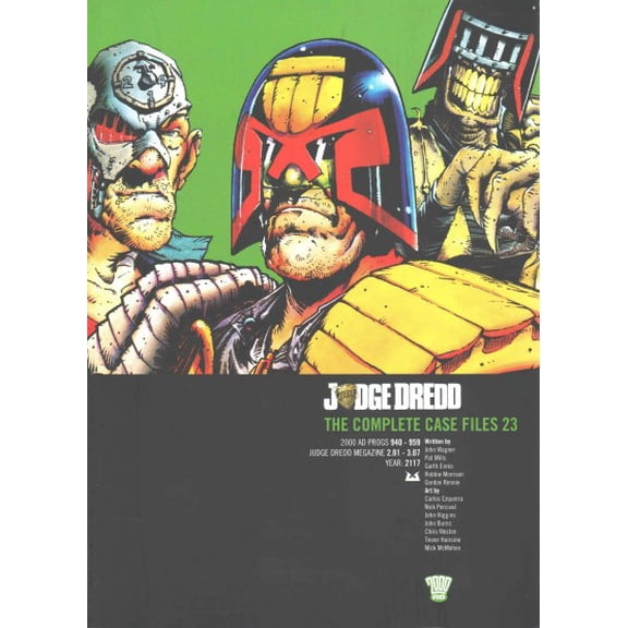 Judge Dredd: v. 23: The Complete Case Files (Paperback)